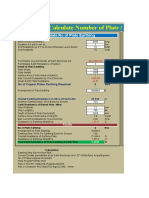 Calculation of Plate or Pipe Earthing