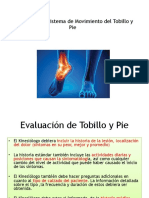 Síndromes Del Movimiento en Tobillo y Pie