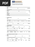 Anamnesis para Adultos Mayores