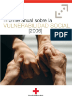 Informe Anual Sobre La Vulnerabilidad Social 2006 de Cruz Roja