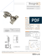 Ficha Tecnica de La Bisagra Recta