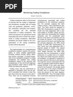 Monitoring Coding Compliance: Richard F. Averill, M.S