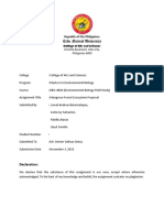 Mangroves Ecosysytem Paper