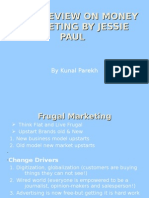 Book Review On Money Marketing by Jessie Paul