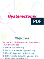 Hysterectomy