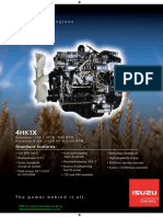 Isuzu 4hk1x Spec Sheet Aby PDF