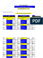 Men's Basketball: Pre-Season 2005 Strength & Conditioning