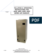 Goodman ARUF Air Handler Installation Instructions