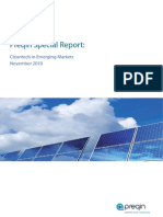 Preqin Report Cleantech in Emerging Markets