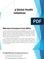 Existing Global Health Initiatives