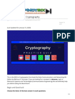 Forouzan MCQ in Cryptography