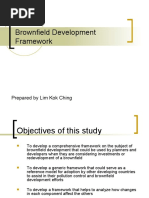 California Brown Field Development Framework