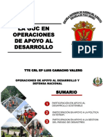 Opns de Apoyo Al Desarrollo S-1