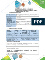 Guía de Actividades y Rubrica de Evaluación - Tarea 1 - Generalidades Del Curso