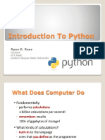 Introduction To Python