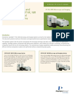 2013-PKI-NT-Specifications-Spotlight 200i and Spotlight 400 FT-IR, NIR Microscopy and Imaging Systems