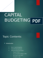 Capital Budgeting Lesson New