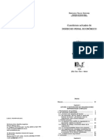 Feijoo Sánchez, Bernardo. Cuestiones Actuales de Derecho Penal Económico