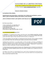 Privilegios e Implicaciones de La Libertad Cristiana