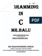 Balu Sir New C PDF