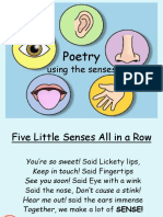 Poetry Using The Senses