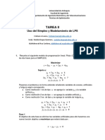 Tarea 2 Optimizacion