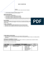 Daily Lesson Plan Science Year 4