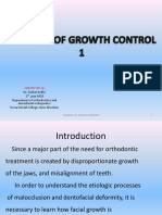 1.1 Theories of Growth Control