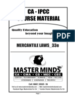 IPCC - 33e - Mercantile Laws PDF