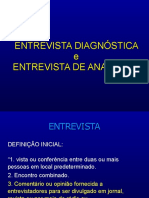 Entrevista Psicologica X Anamnese