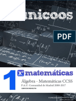 Matemáticas A - PAU1 - ÁLGEBRA