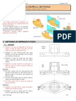 Introduction 1. METHODE DE REPRESENTATION Méthode. Dessin Industriel - Les Coupes Chapitre 2