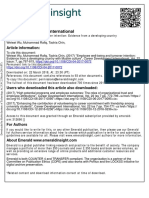 Employee Well-Being and Turnover Intention Evidence From A Developing Country With Muslim Culture