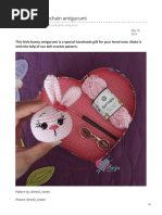 Amiguworld Com-Little Bunny Keychain Amigurumi