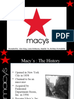 Macy's Retail Analysis Presentation