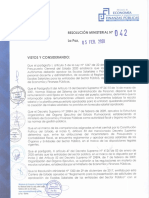 RM 042 20 Reglamentos para La Aprobación de Escalas Salariales de Las Entidades Del Sector Público