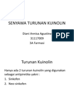 Senyawa Turunan Kuinolin