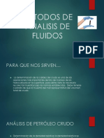 Metodos de Analisis de Fluidos