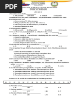 Long Quiz 2 4th g10 Math