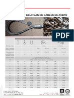 Ficha Tecnica Eslingas de Cables de Acero