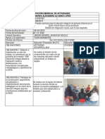 Evidencia de Actividades Enero PDF