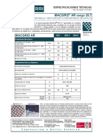 TDS MX Ficha Técnica Macgrid AR20.7