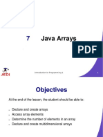 JEDI Slides-Intro1-Chapter07-Java Arrays