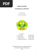 Pemerikisaan Protein Kel 6 Print PDF