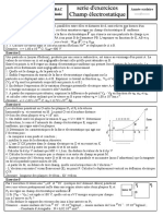 Energie Potentielle D Une Charge Electrique Dans Un Champ Electrique Uniforme Exercices Non Corriges 3 PDF