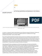 Cantera de Sonidos - Sobre El Foxtrot y Otras Formas Jazzísticas Tempranas en La Música Popular Peruana