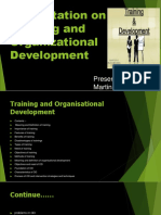 Training and Organisational Development Mba 3 Sem