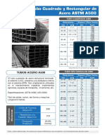 Tubos Cuadrados y Rectangulares Acero ASTM A500 PDF