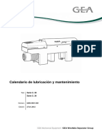 Calendario de Lubricación y Mantenimiento - ES - 8405-3001-362