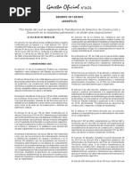 Decreto 1917 de 2019 Transferencia de Derechos de Construcción y Desarrollo en Modalidad Patrimonial